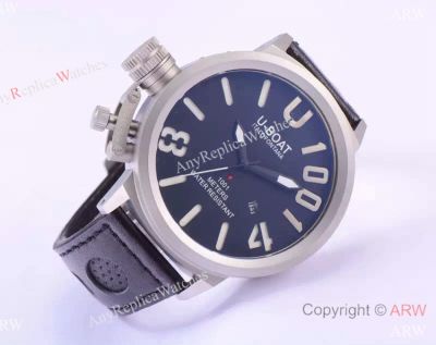 U Boat U1001 Limited Edition Replica Watch SS Black Face